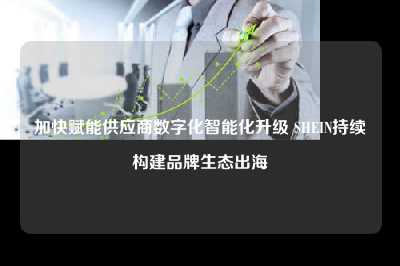 加快赋能供应商数字化智能化升级 shein持续构建品牌生态出海